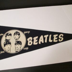 The Beatles 1964 Felt Pennant.