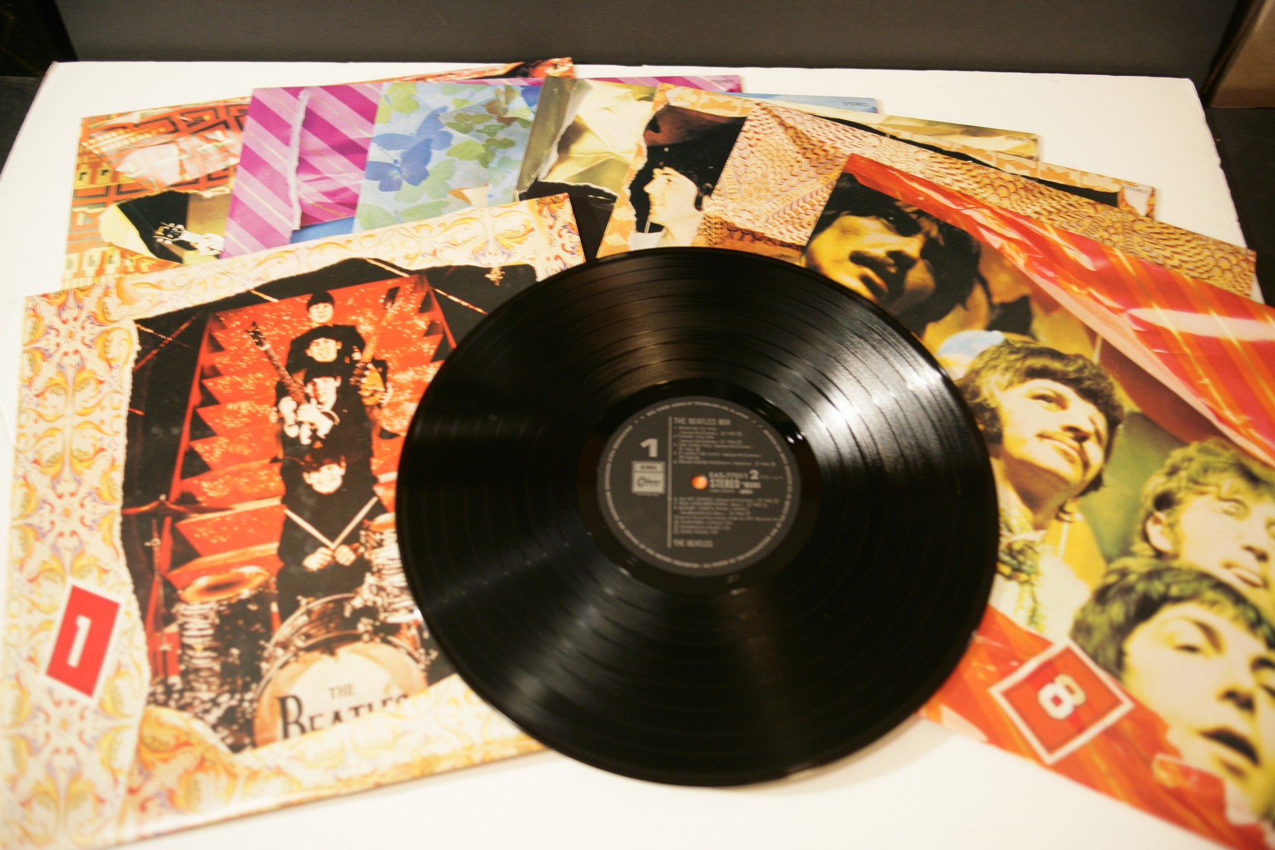 From Liverpool - THE BEATLES BOX Japanese vinyl 8-LP set w/OBI