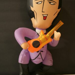 Vintage George Harrison - Beatles - 1966 Inflatable Nem's Blow-up Doll
