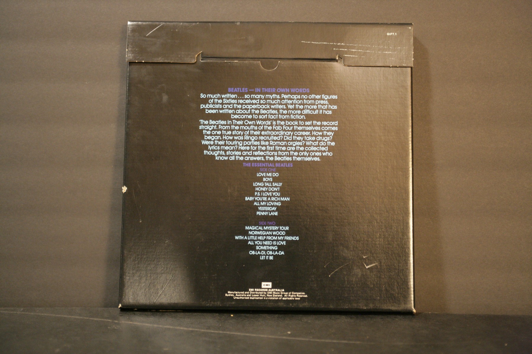 Beatles Sight & Sound Book and LP Set