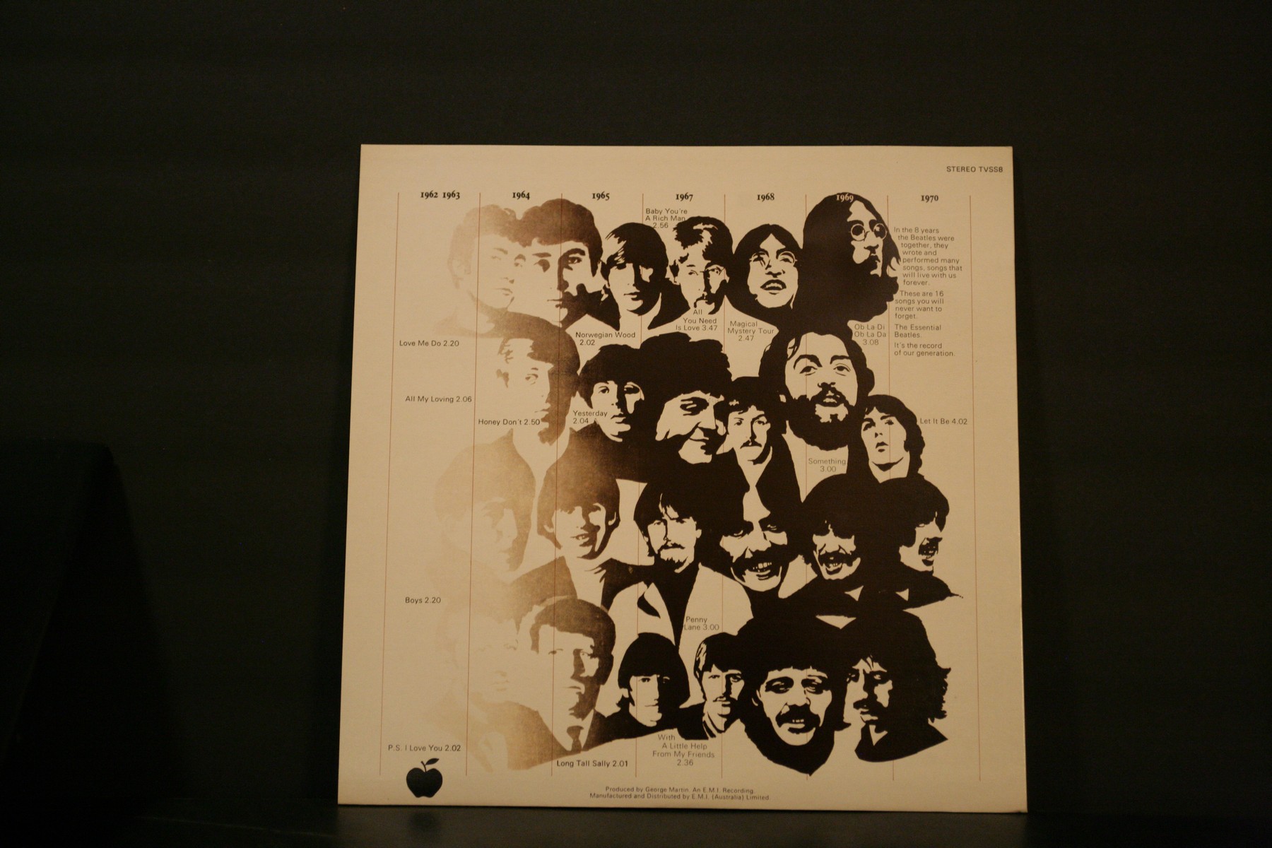Beatles Sight & Sound Book and LP Set