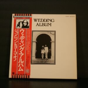 John Lennon And Yoko Ono Wedding Album Box Japan Obi Inserts Poster EAS-80702