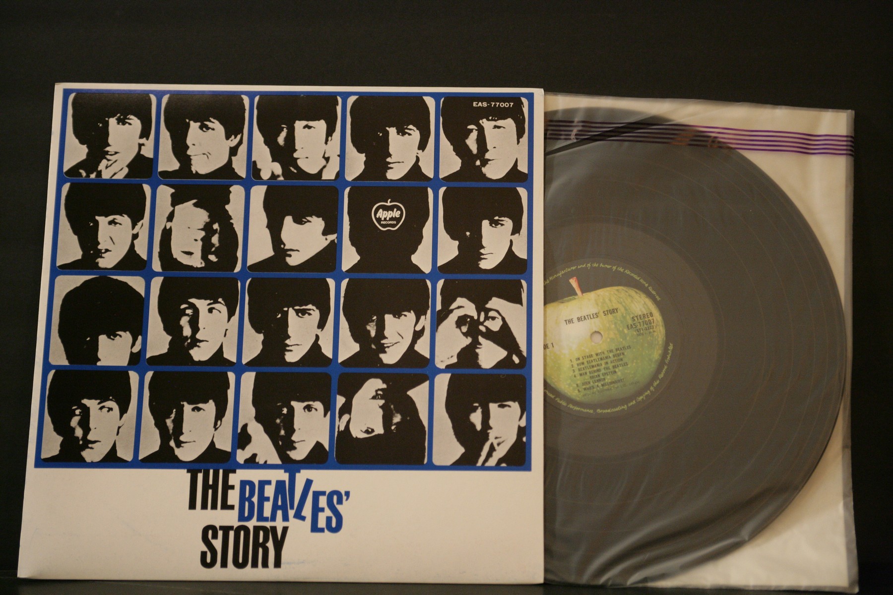 The Beatles' Story Apple EAS-77007 8 Japan LP OBI