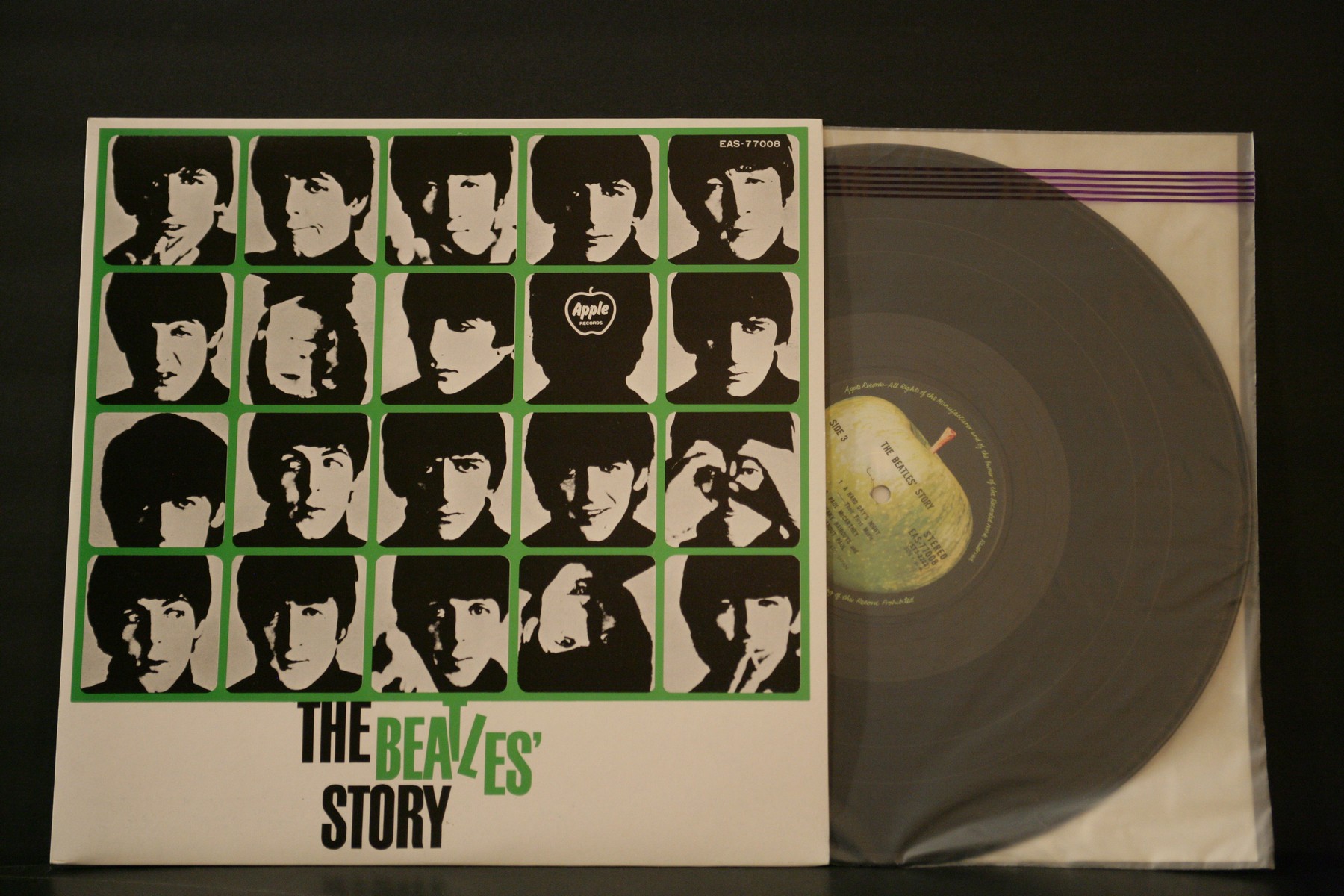 The Beatles' Story Apple EAS-77007 8 Japan LP OBI