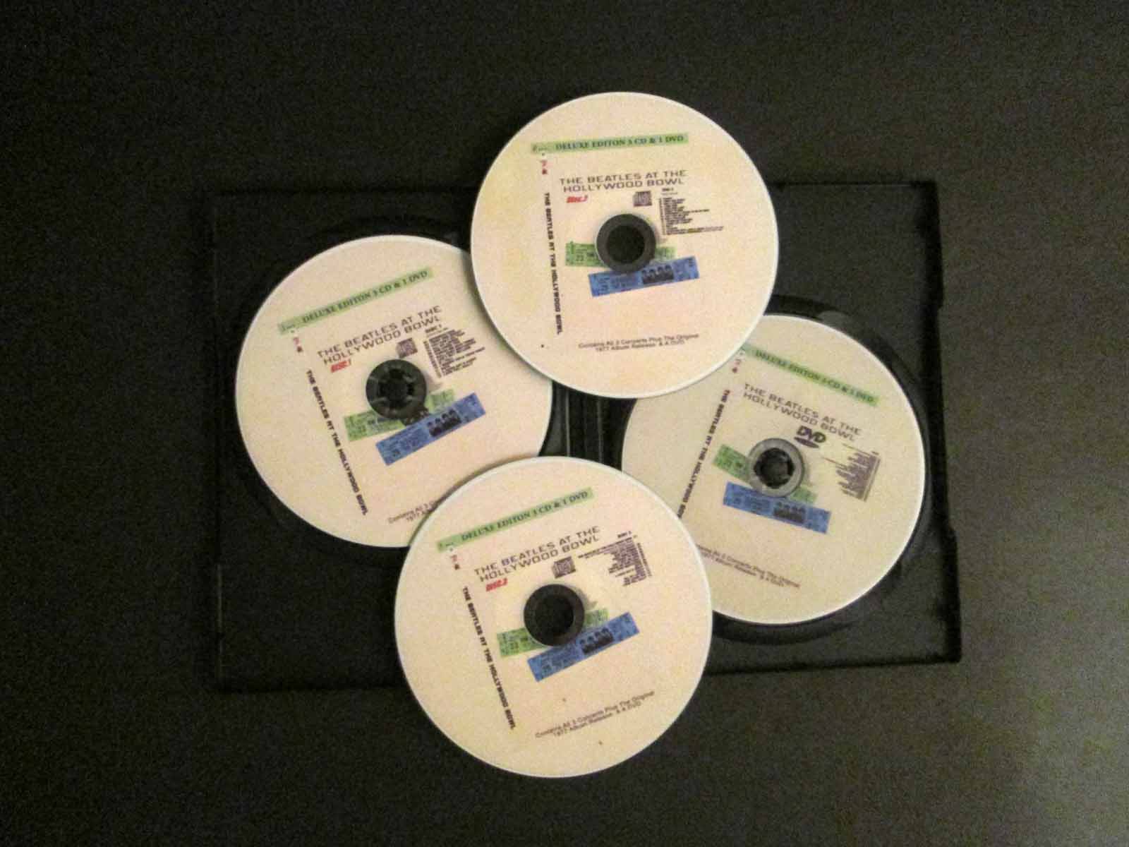 Beatles Hollywood Bowl - 4-Discs