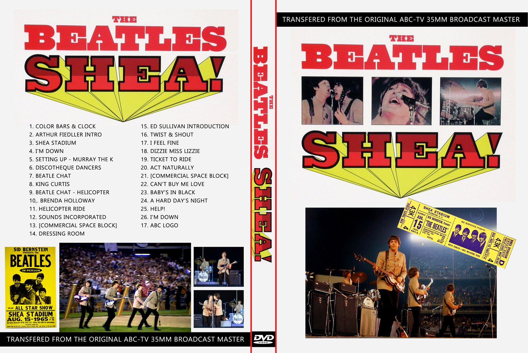 Beatles at Shea Stadium DVD